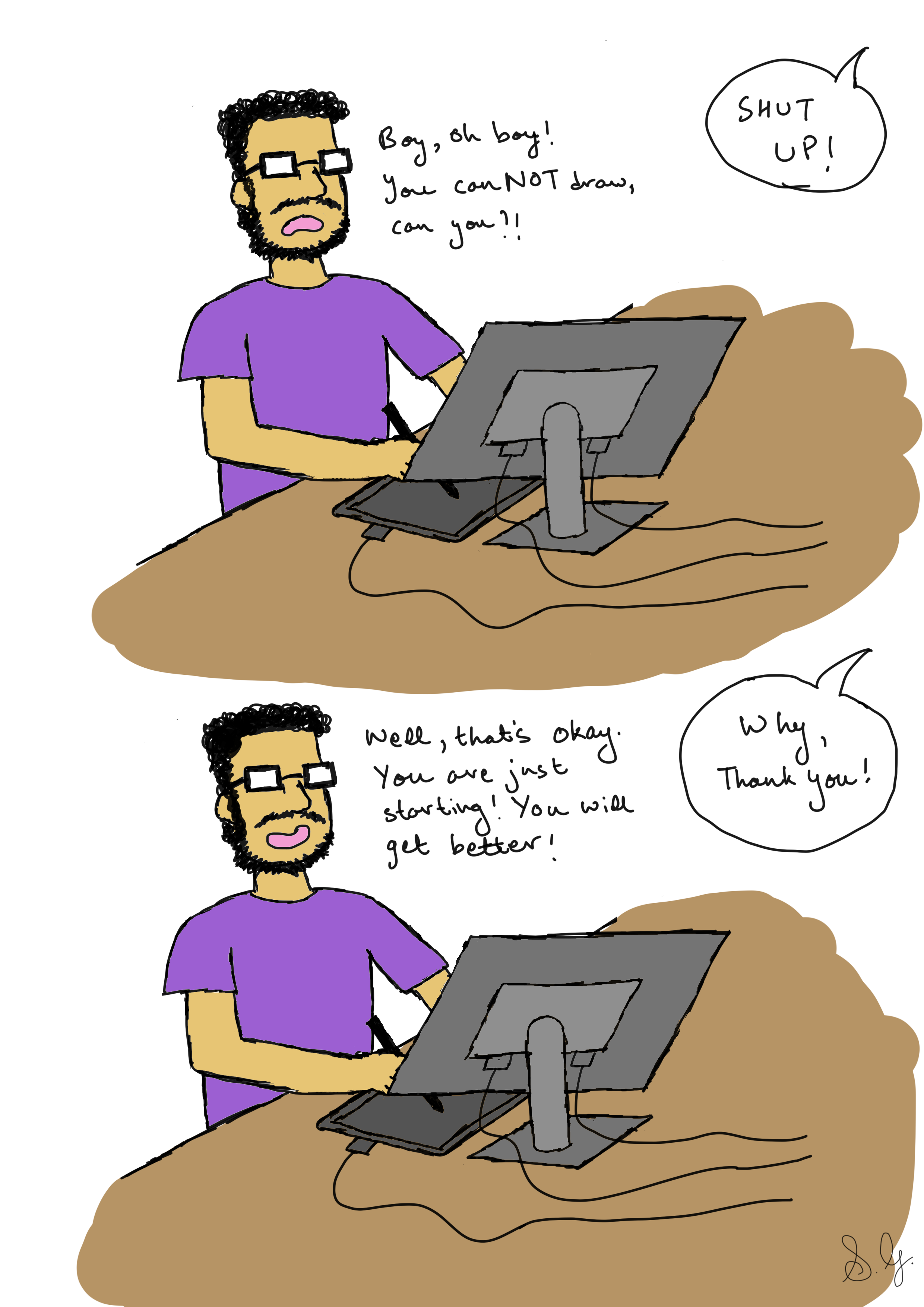 You will get better with practice